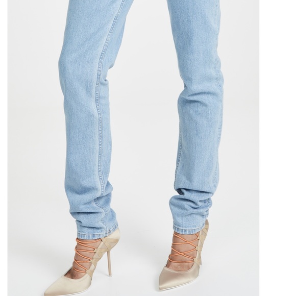 Helmut Lang Femme Hi Spikes Jeans high waisted in light wash - only worn once - Picture 7 of 10